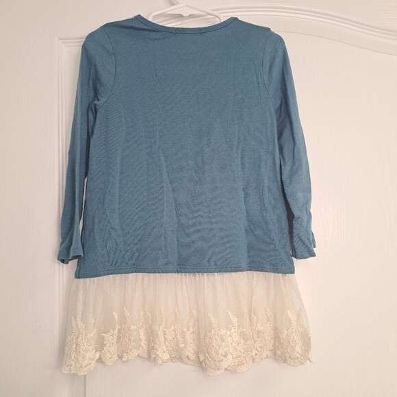 Soprano Graphic Moon Lace Tunic Top - Picture 4 of 4